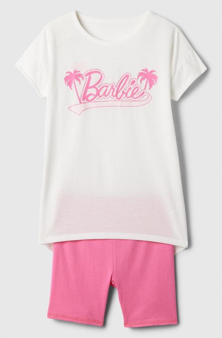  Barbie™ Grafikli Pijama Takımı