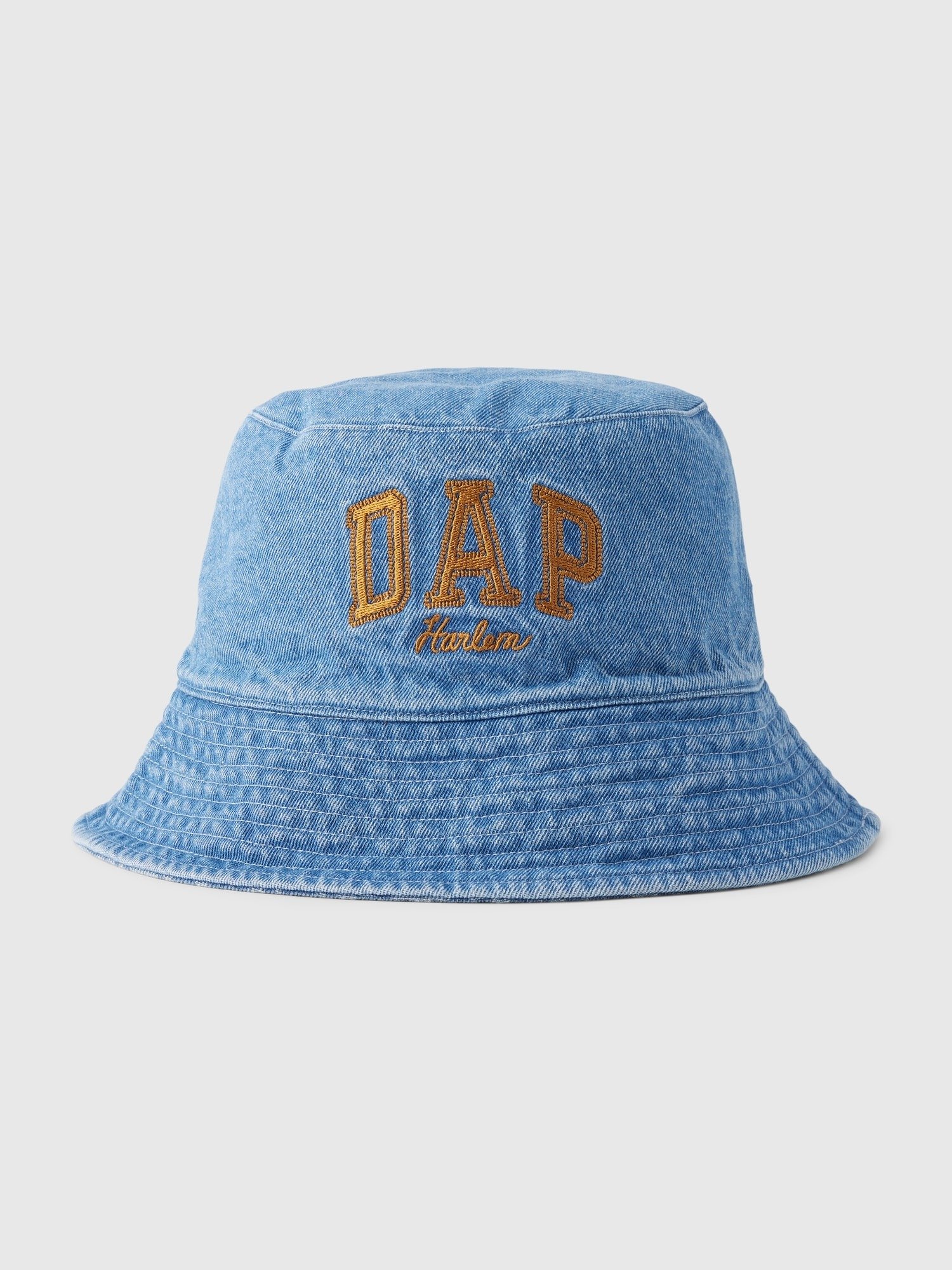 DAP × GAP Çift Taraflı Logo Denim Bucket Şapka product image