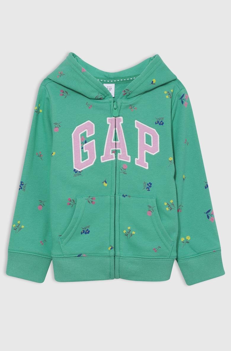  Gap Logo Fermuarlı Fransız Havlu Kumaş Sweatshirt