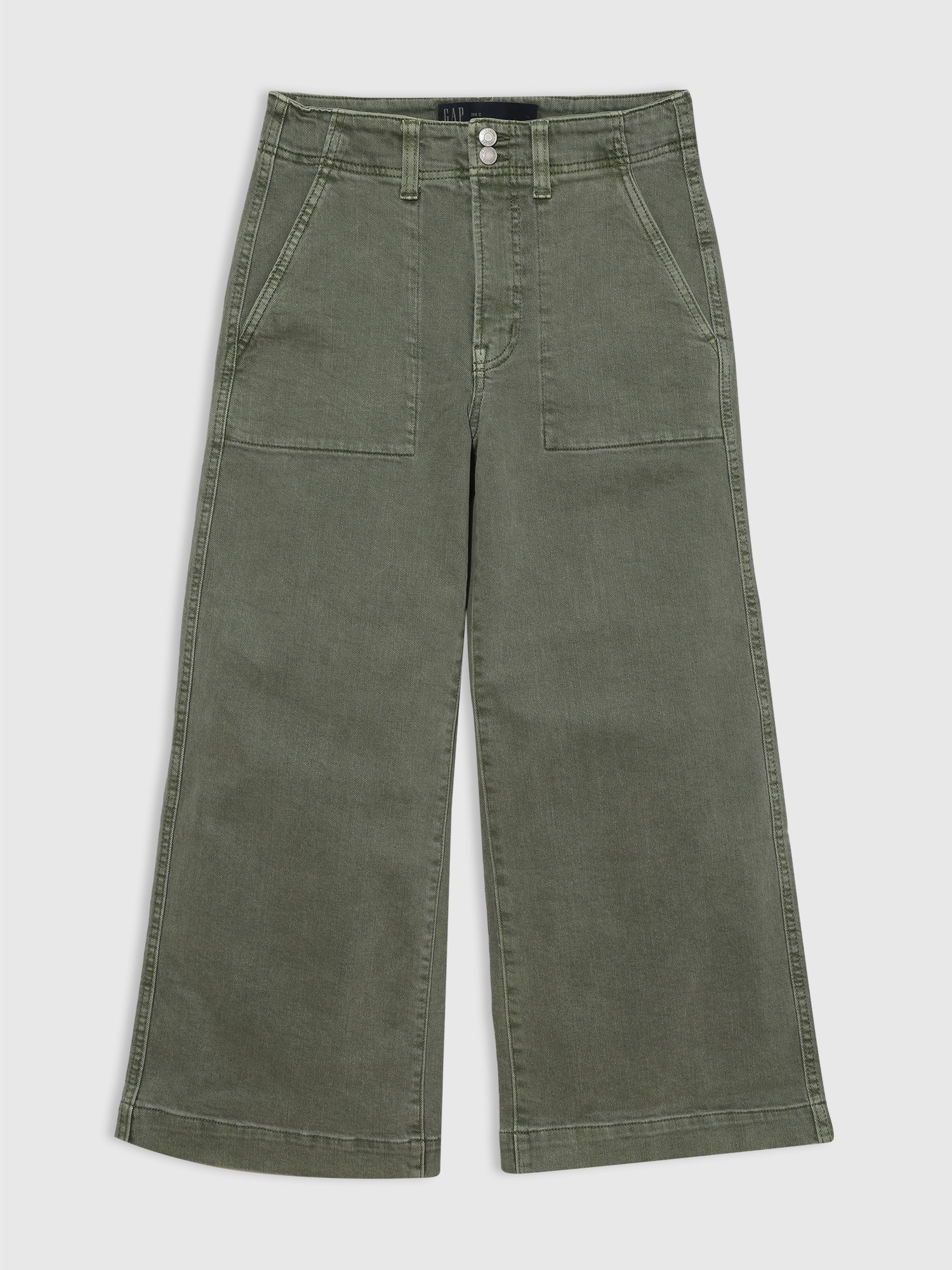 Wide Leg Crop Jean Pantolon product image