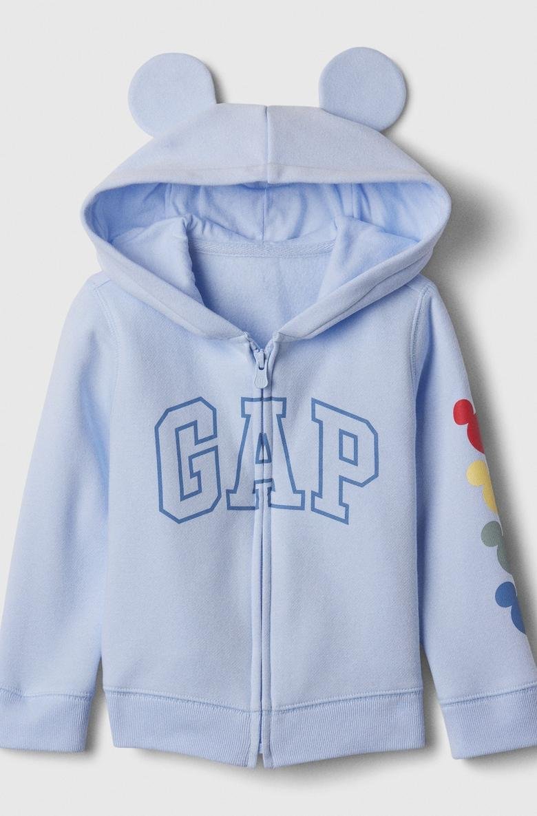  Disney Gap Logo Fermuarlı Fleece Sweatshirt