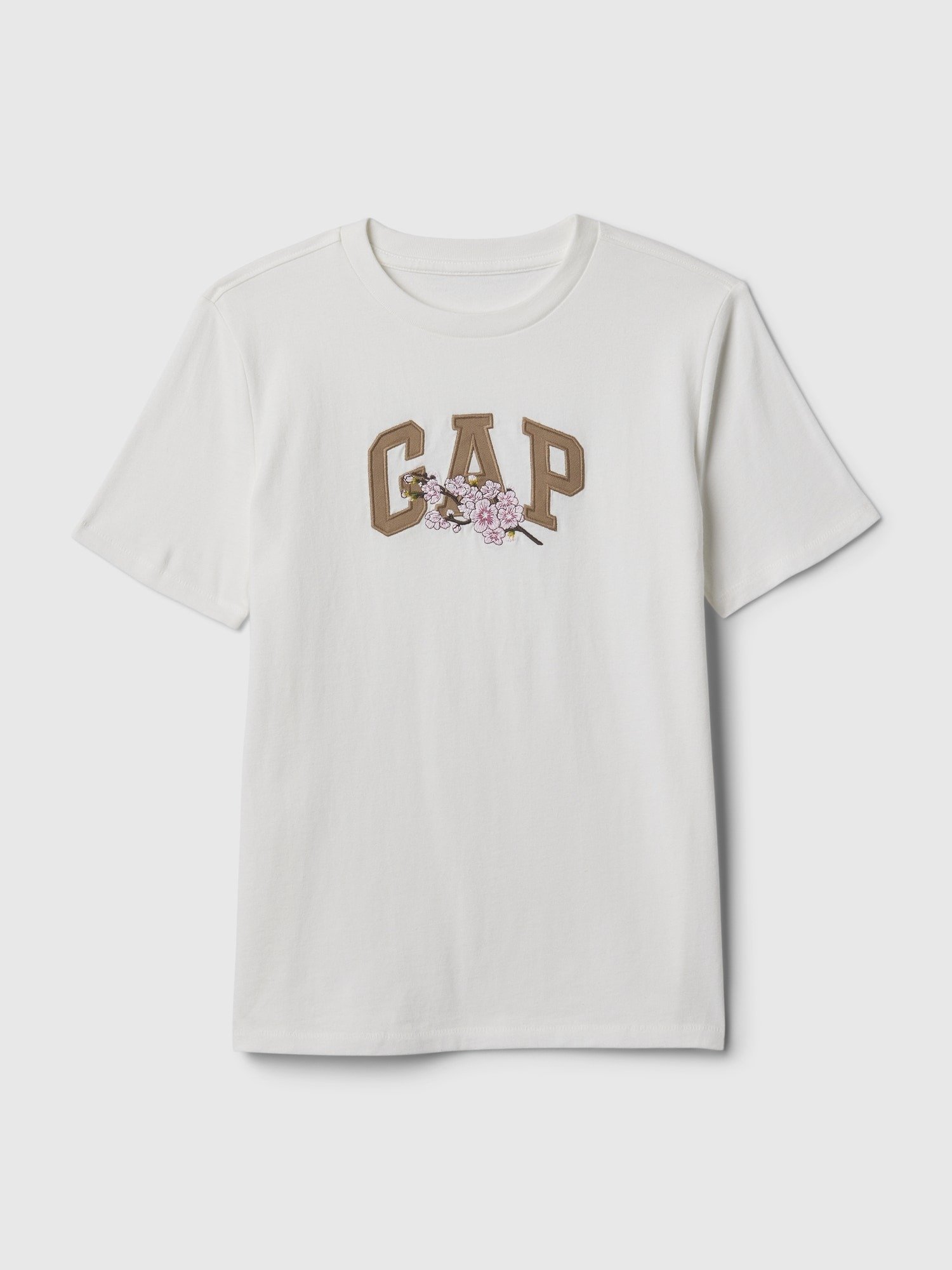 Gap Logo Çiçek İşlemeli T-Shirt product image
