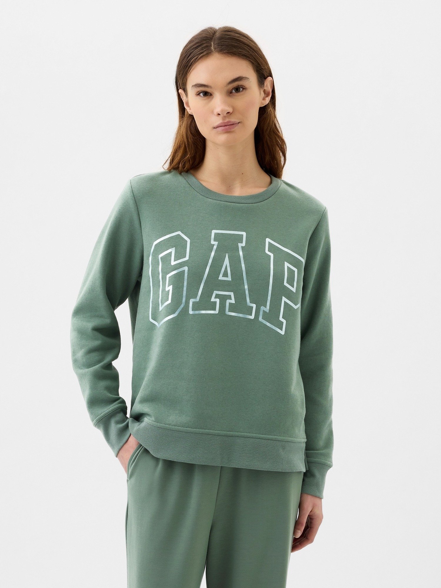 Relaxed Gap Logo Fleece Sweatshirt product image