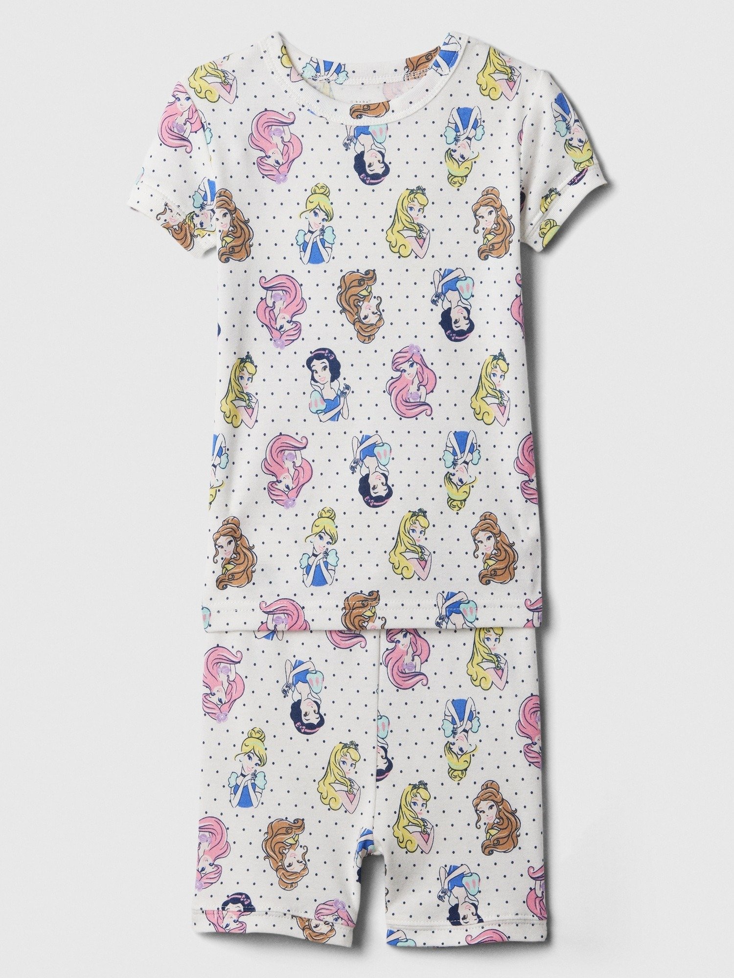 %100 Pamuk Disney Princess Desenli Pijama Takımı product image