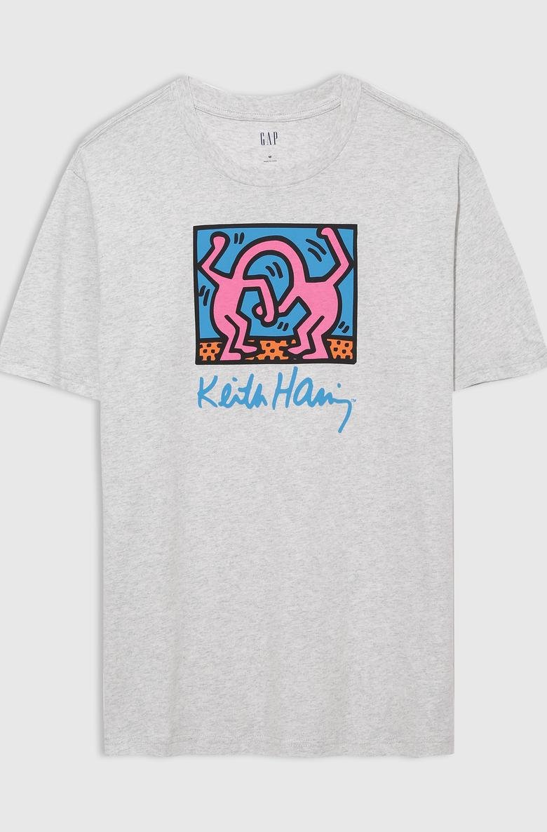 Keith Harring Grafikli T-Shirt