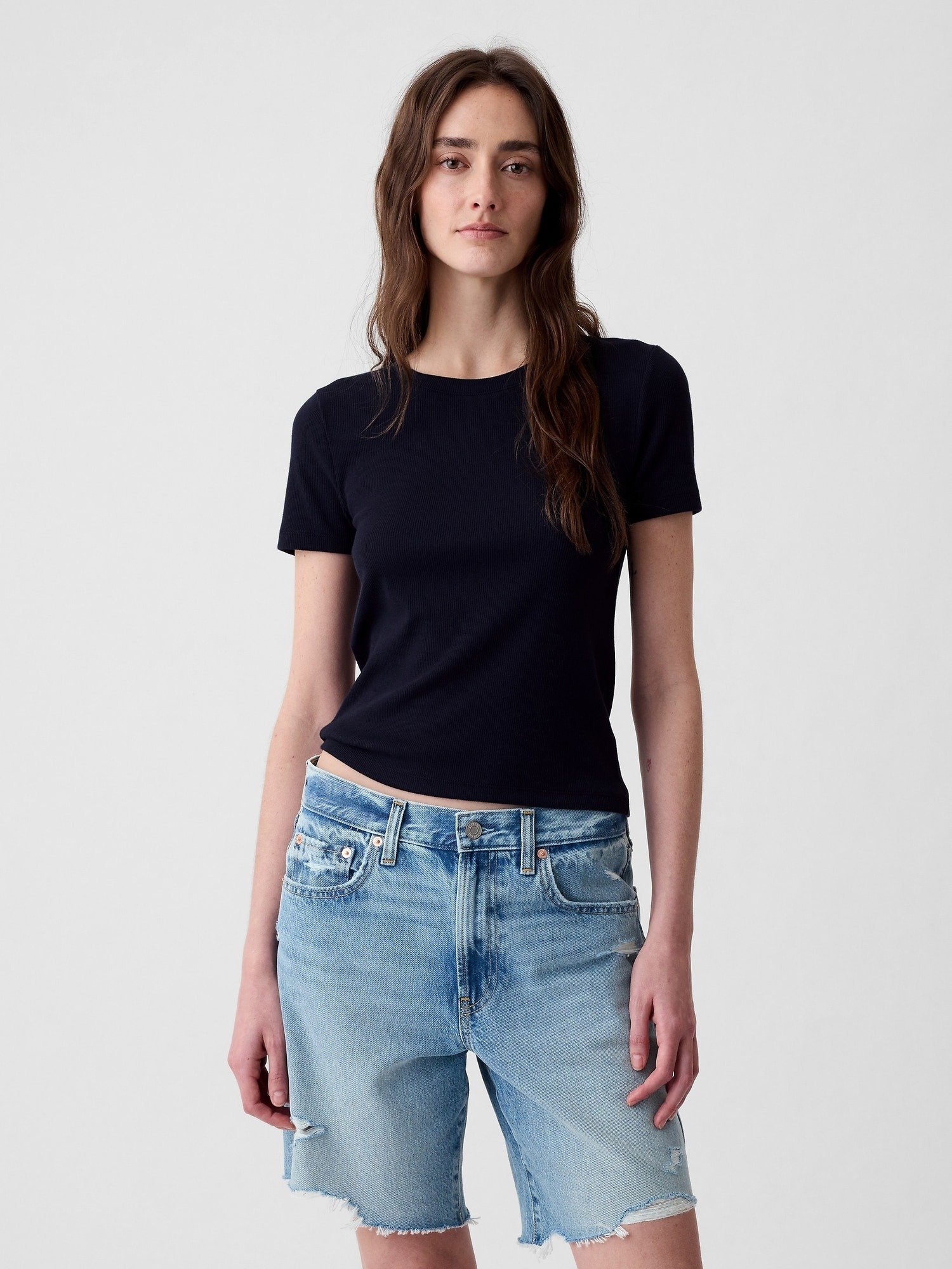 Modern Fitilli Crop T-Shirt product image