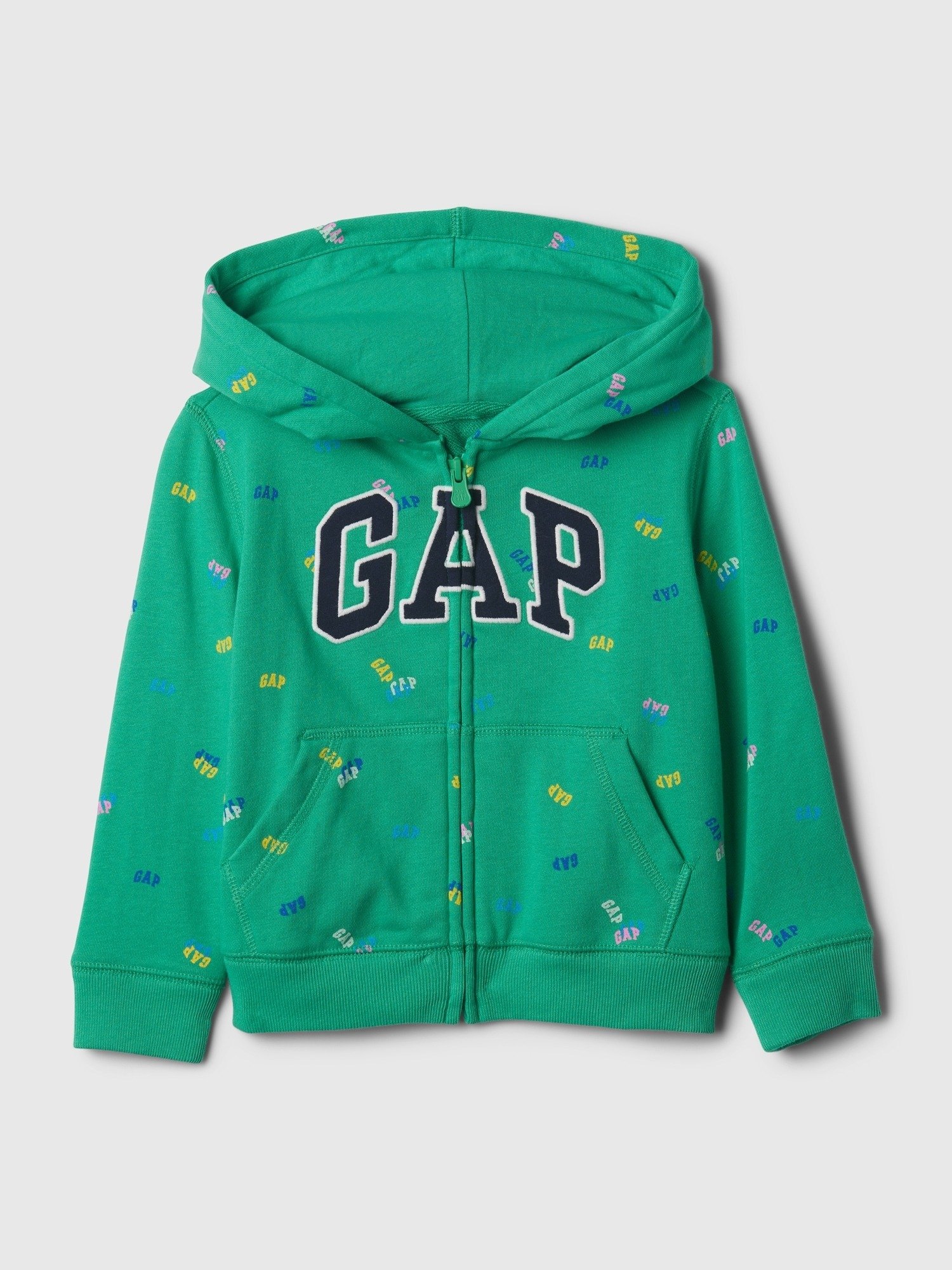 Gap Logo Fransız Havlu Kumaş Fermuarlı Sweatshirt product image