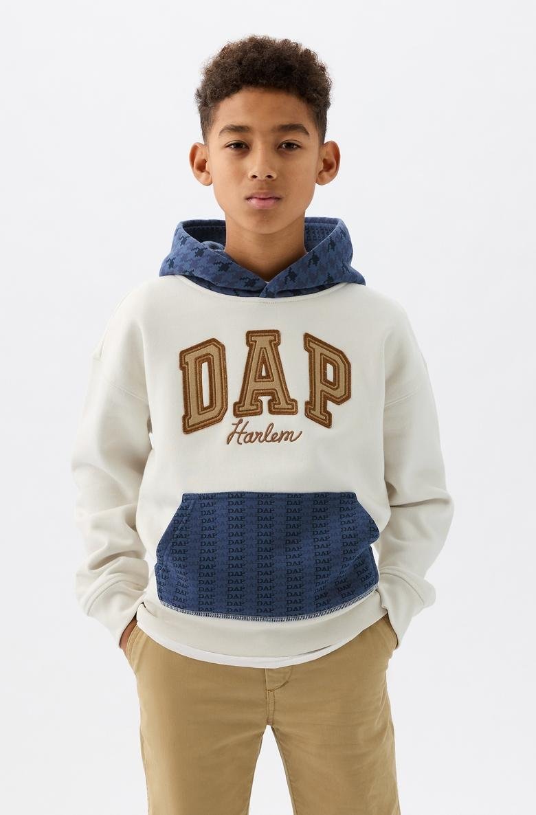  DAP × GAP Kids Colorblock Logo Sweatshirt