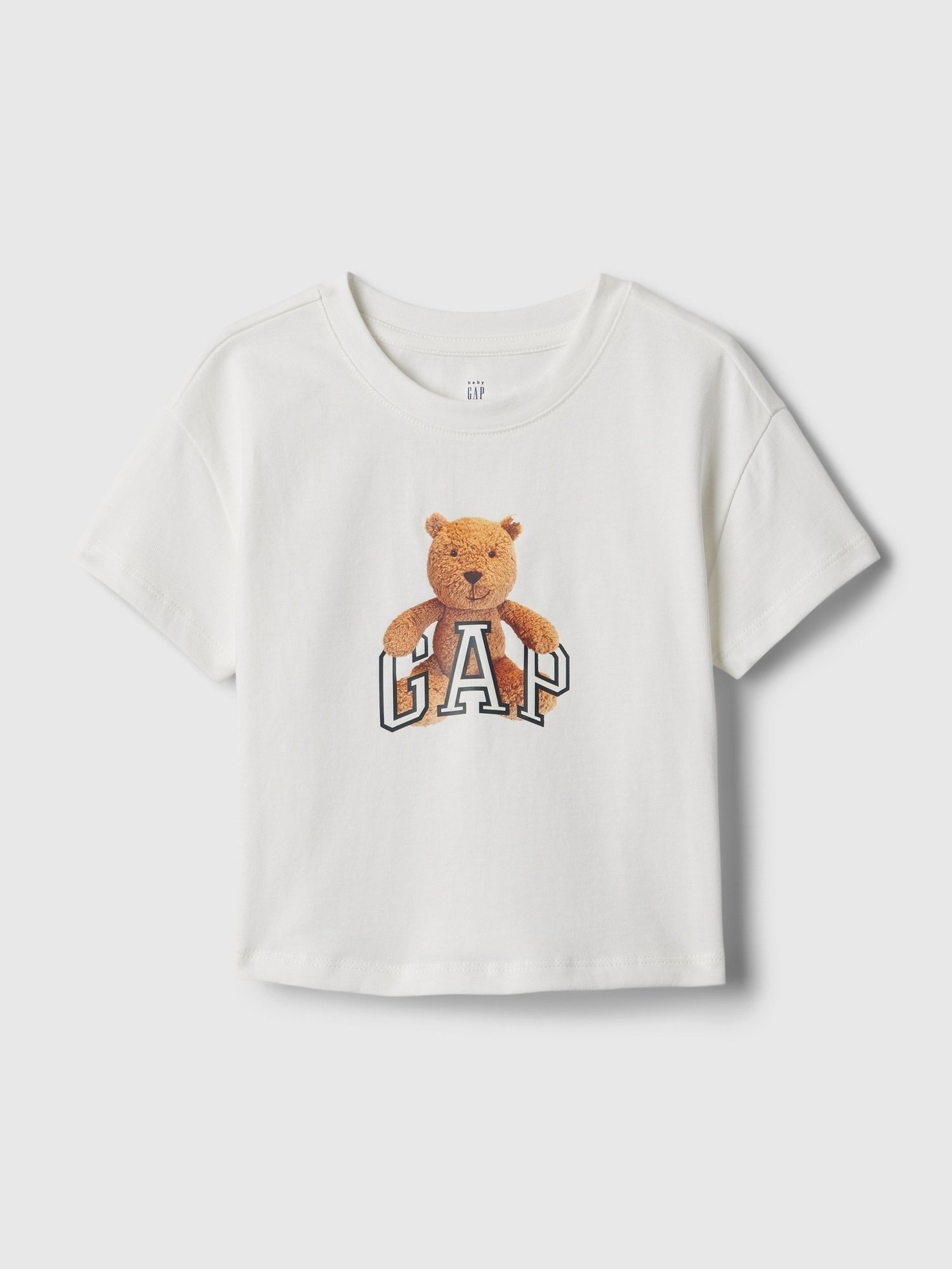 Organik Pamuk Brannan Bear Gap Logo T-Shirt product image