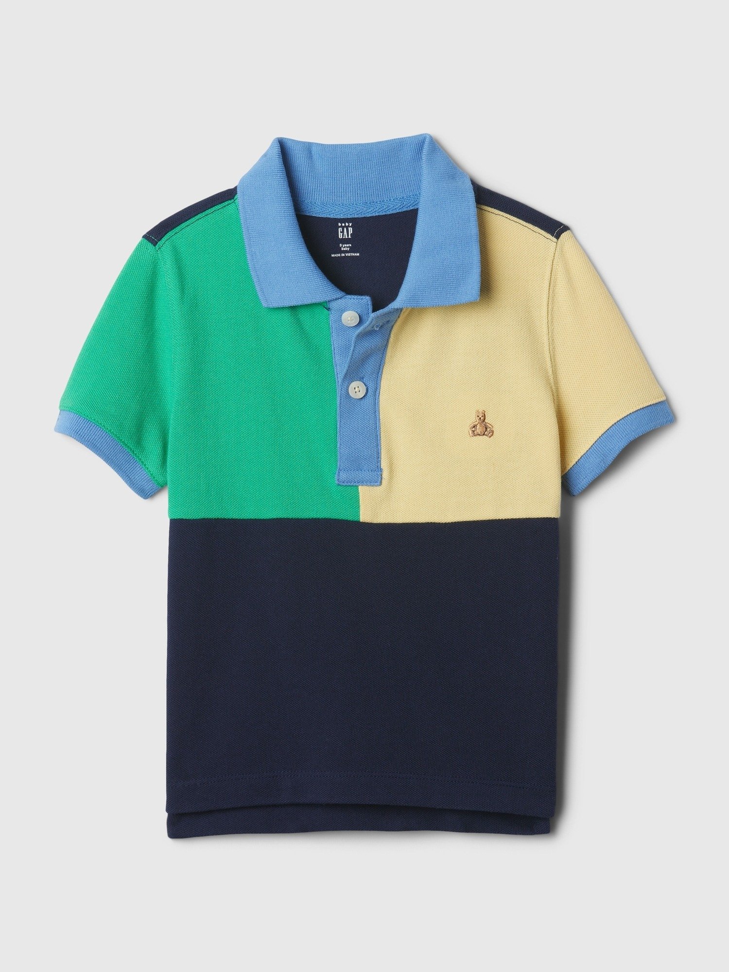 Brannan Bear İşlemeli Pique Polo Yaka T-Shirt product image