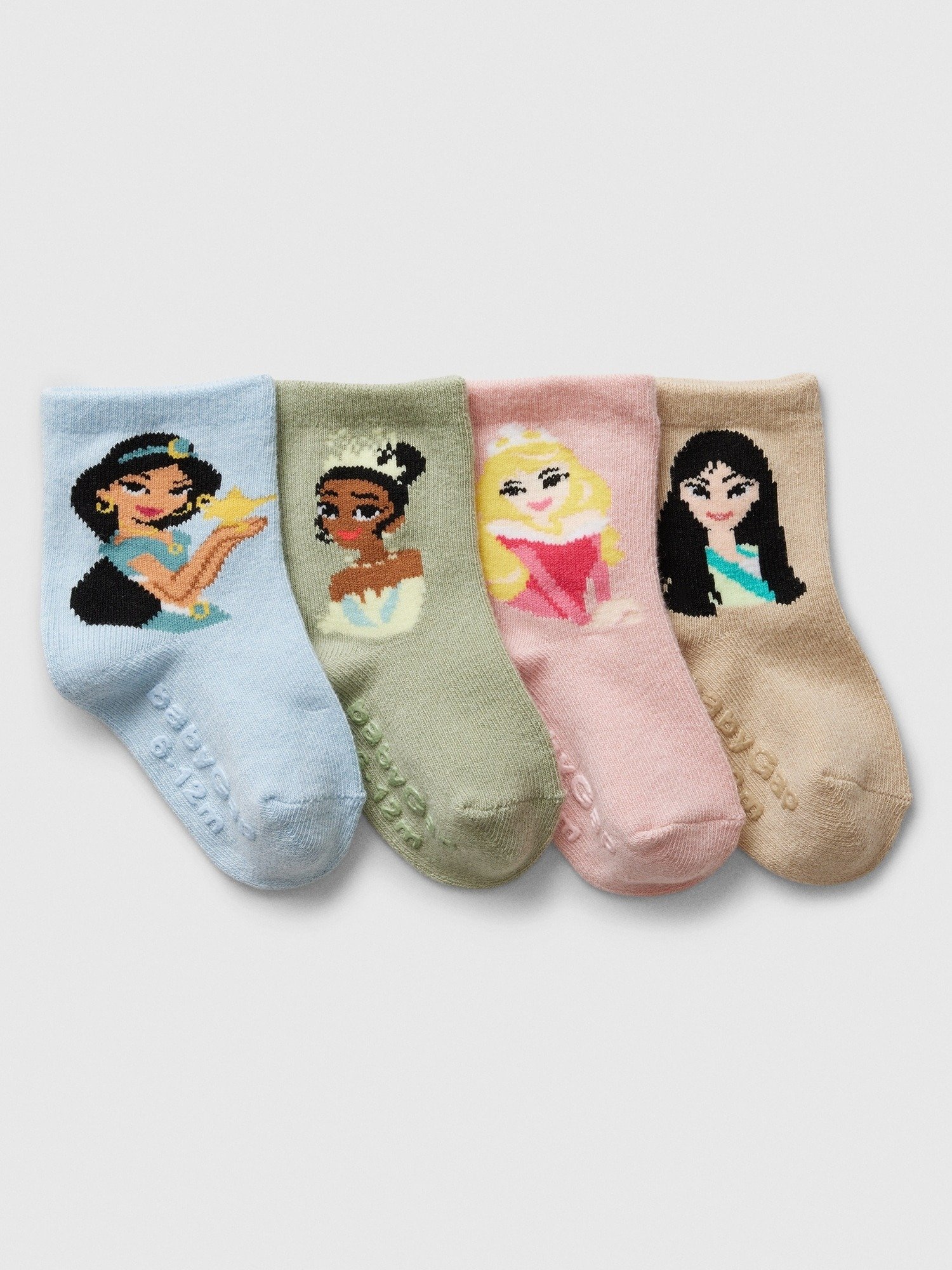 Disney Princess Crew 4'lü Çorap Seti product image