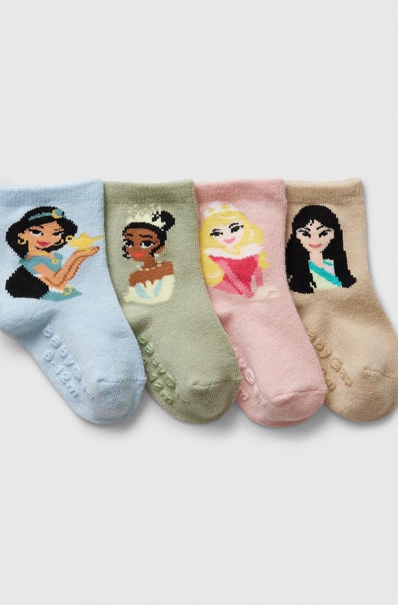  Disney Princess Crew 4'lü Çorap Seti
