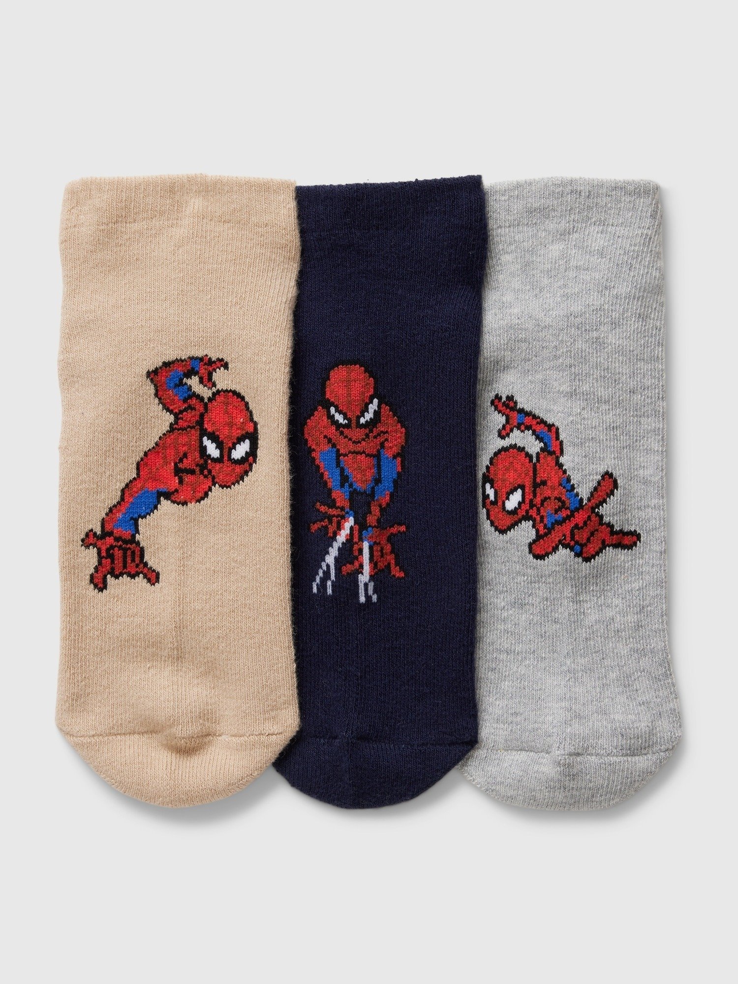 Marvel Spider-Man No-Show 3'lü Çorap Seti product image