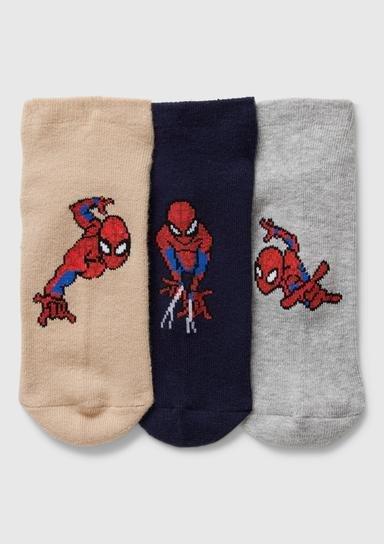 Marvel Spider-Man No-Show 3'lü Çorap Seti