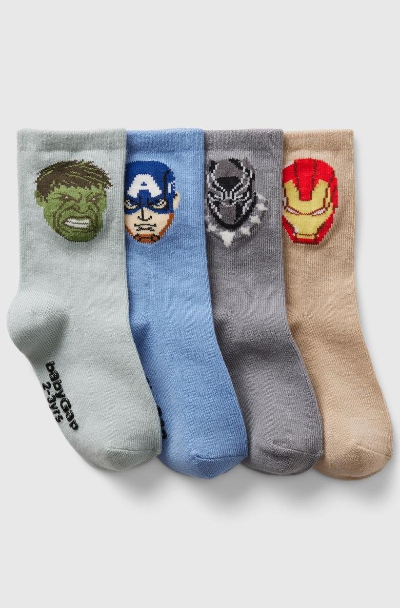  Marvel Superhero Crew 4'lü Çorap Seti