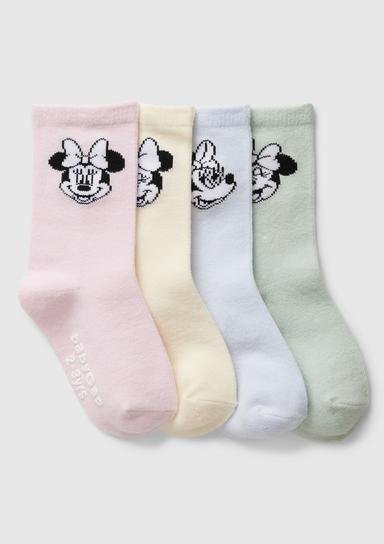 Disney Minnie Mouse Crew 4'lü Çorap Seti
