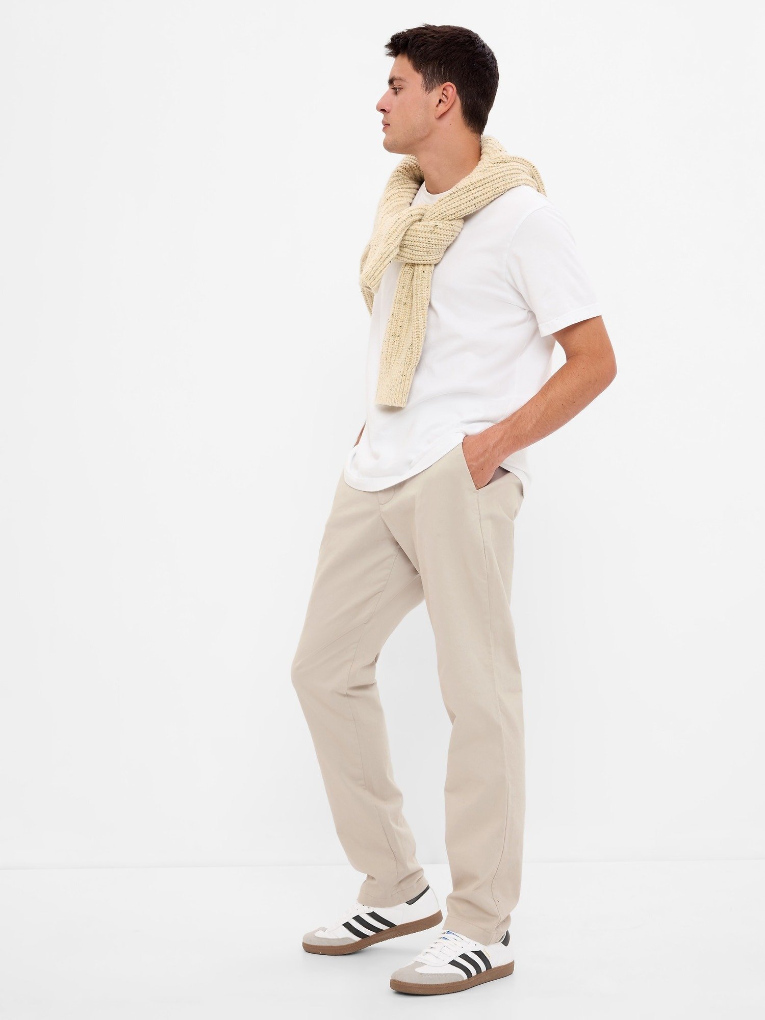 GapFlex Slim Fit Khaki Pantolon product image