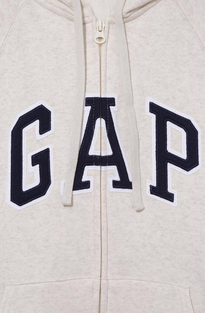 Gap Logo Fleece Fermuarlı Sweatshirt