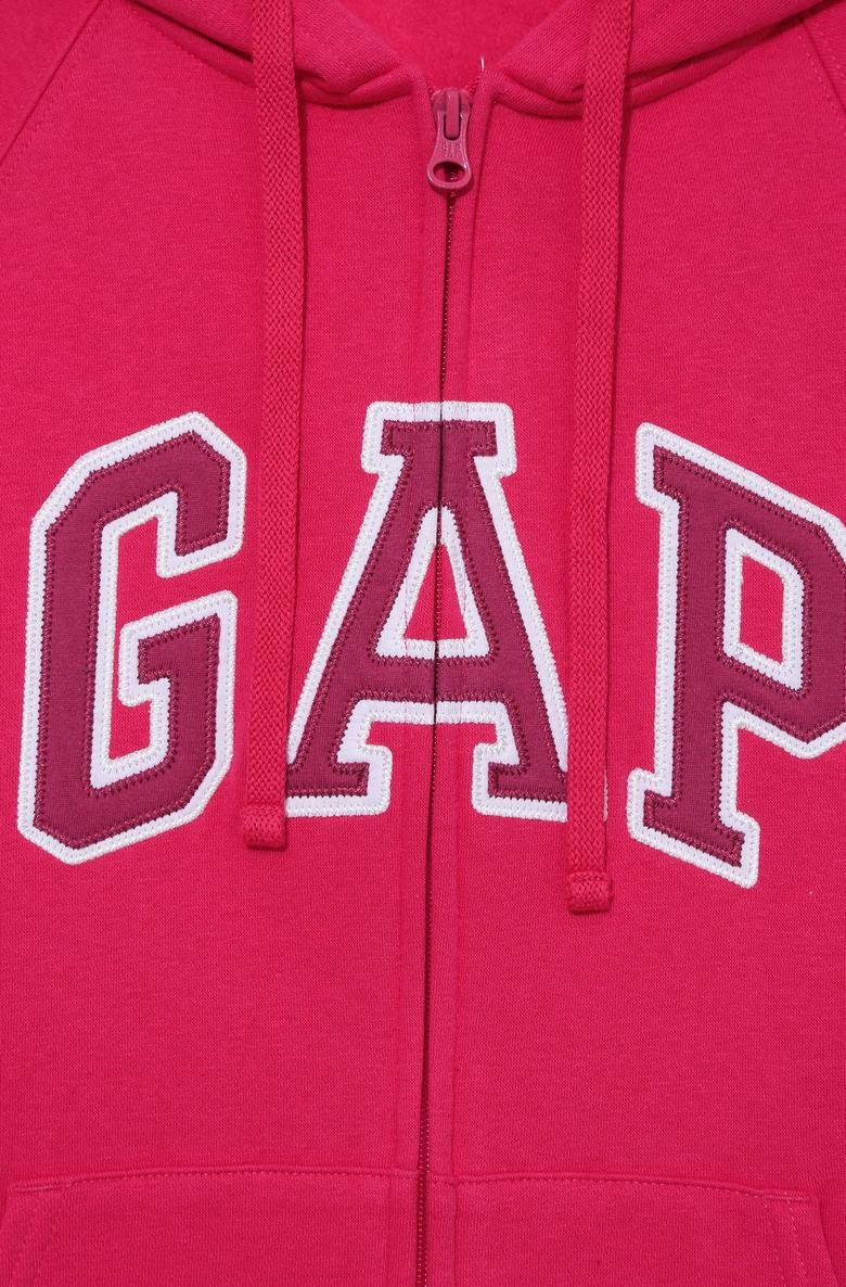  Gap Logo Fleece Fermuarlı Sweatshirt