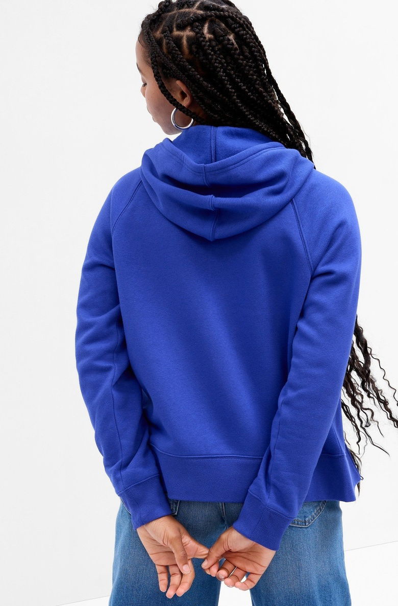  Gap Logo Fleece Fermuarlı Sweatshirt