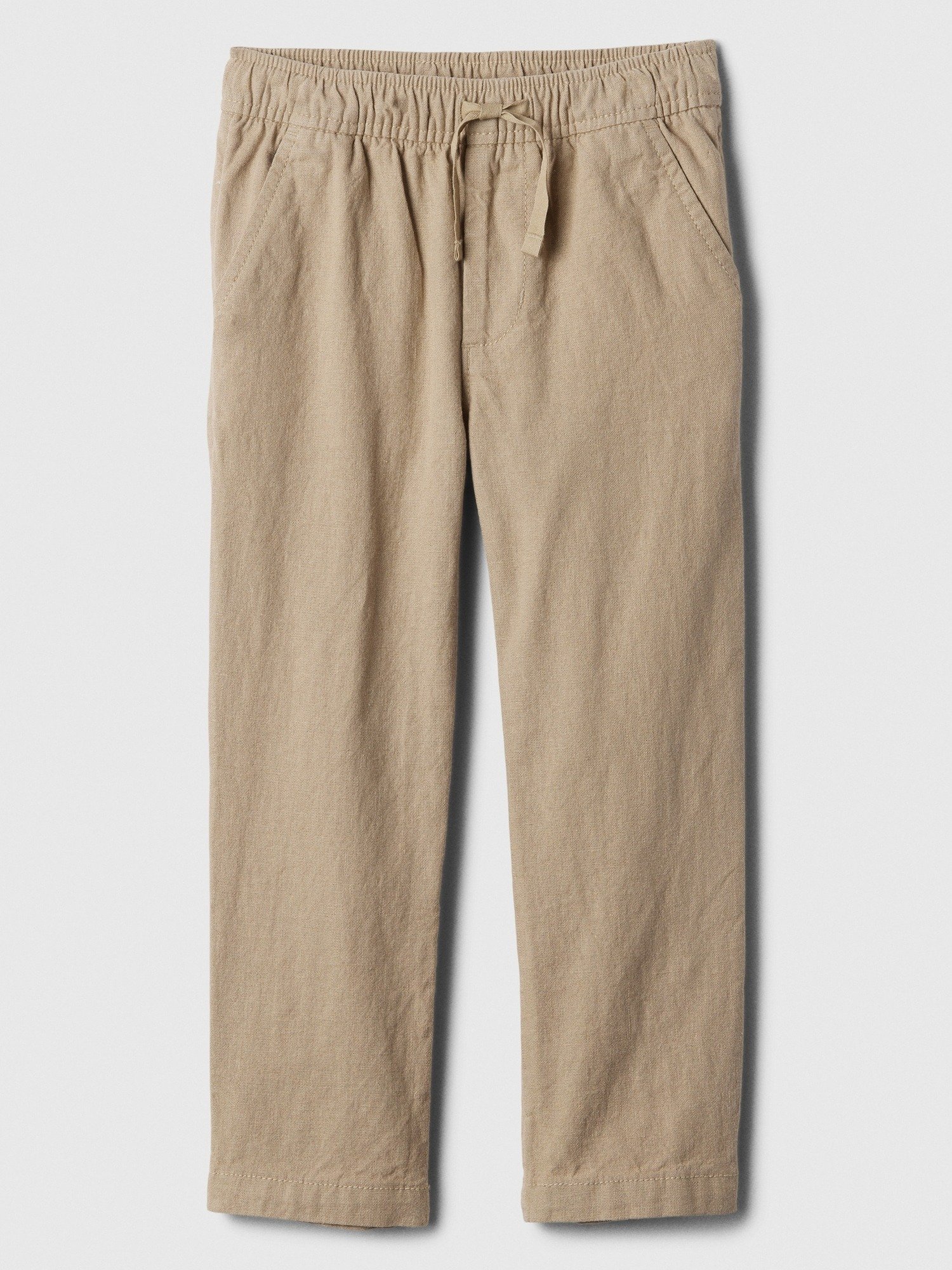Keten Karışımlı Tapered Pull-On Pantolon product image