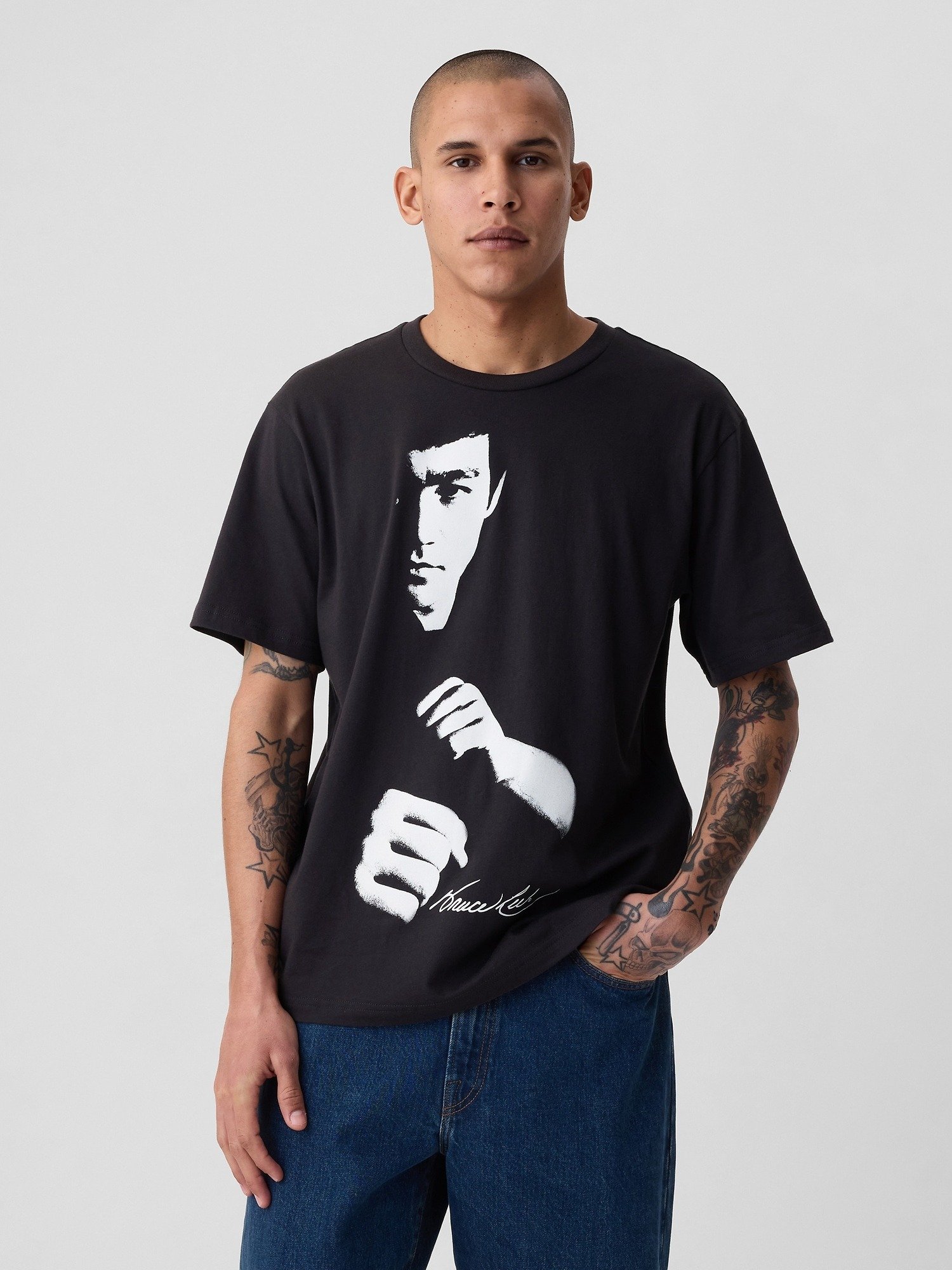 Bruce Lee Grafikli T-Shirt product image
