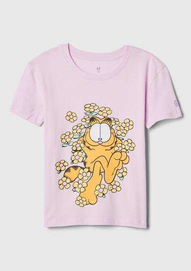 Gap Logo Garfield Grafikli T-Shirt