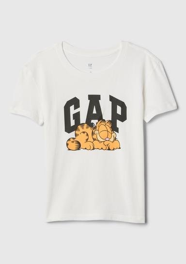 Gap Logo Garfield Grafikli T-Shirt