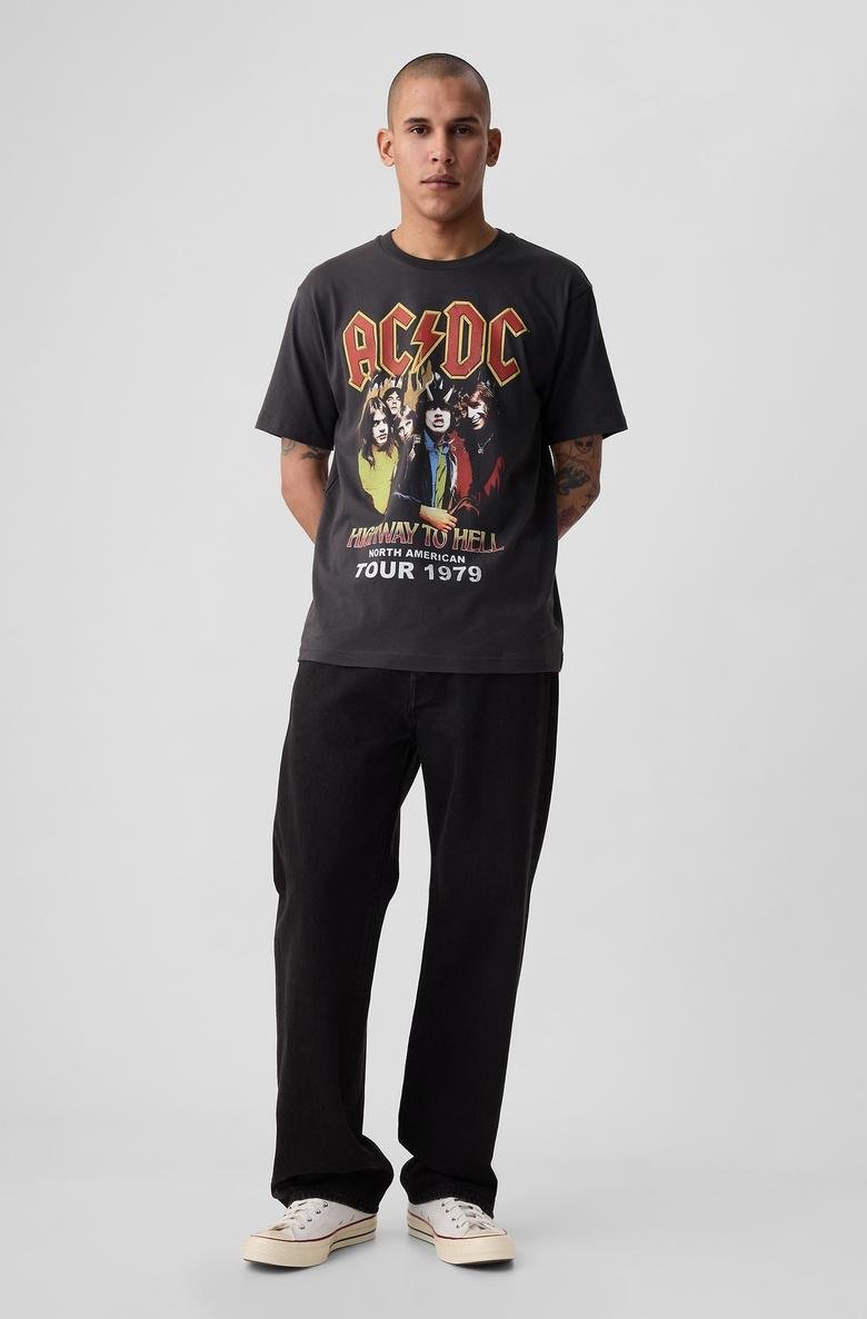  AC/DC Grafikli T-Shirt