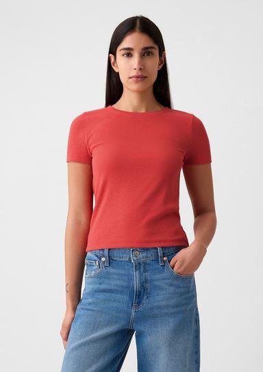 Modern Fitilli Crop T-Shirt
