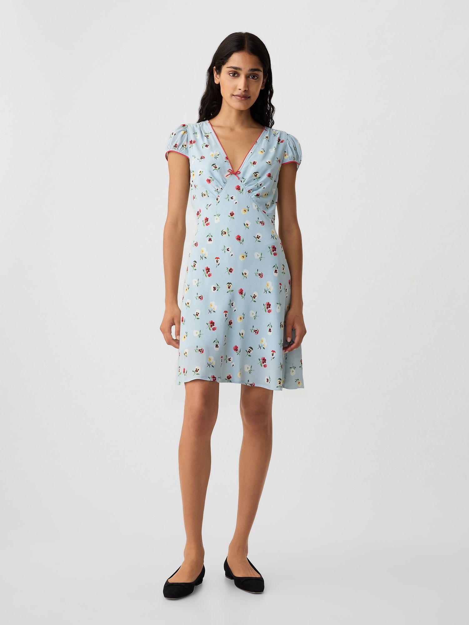 Gap × DÔEN Çiçek Desenli Mini Elbise product image