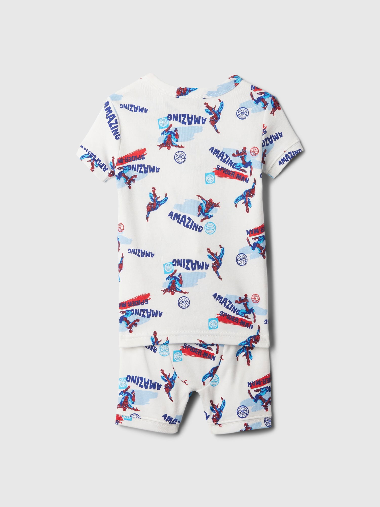 %100 Organik Pamuk Marvel Spider-Man Desenli Pijama Takımı product image