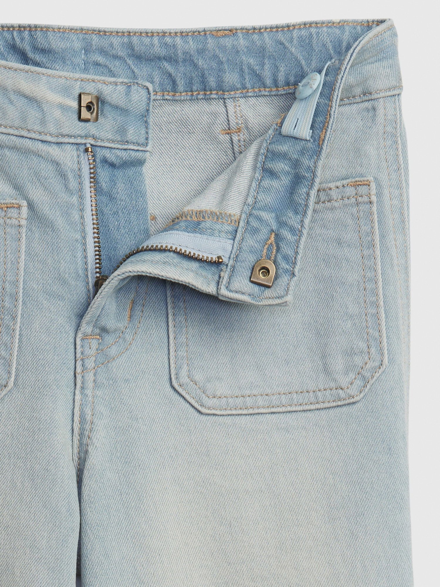 High Rise Wide-Leg Ankle Jean Pantolon_1