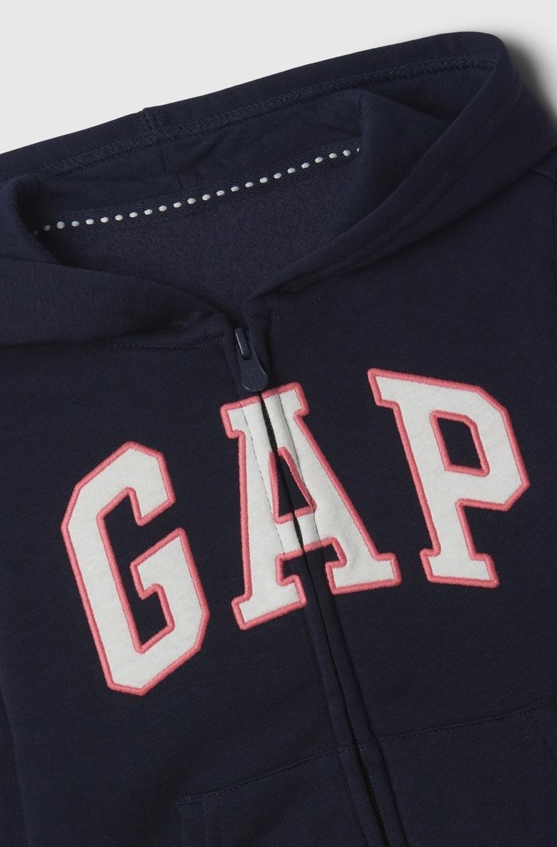  babyGap logo fermuarlı kapüşonlu üst