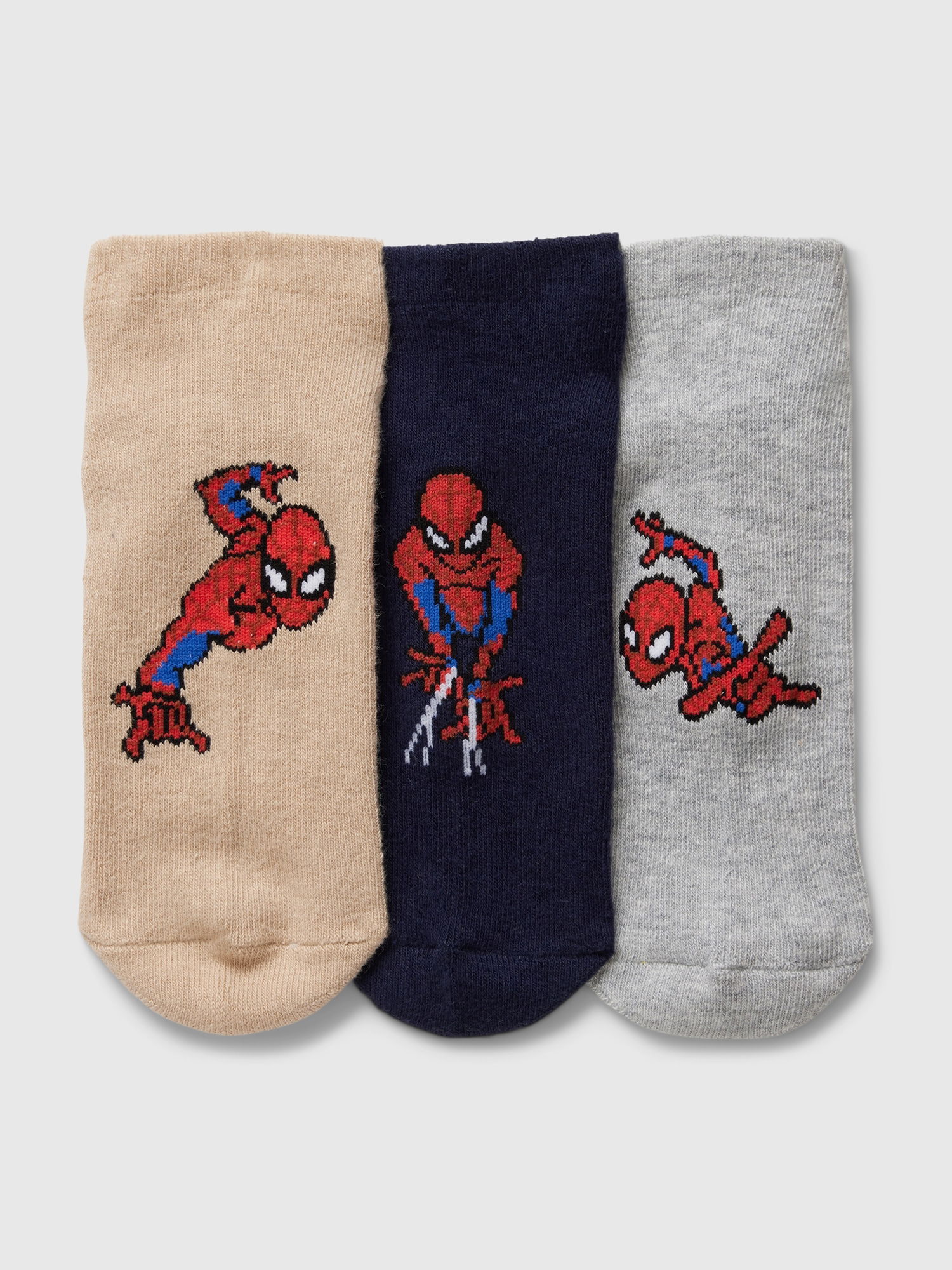 Marvel Spider-Man No-Show 3'lü Çorap Seti product image