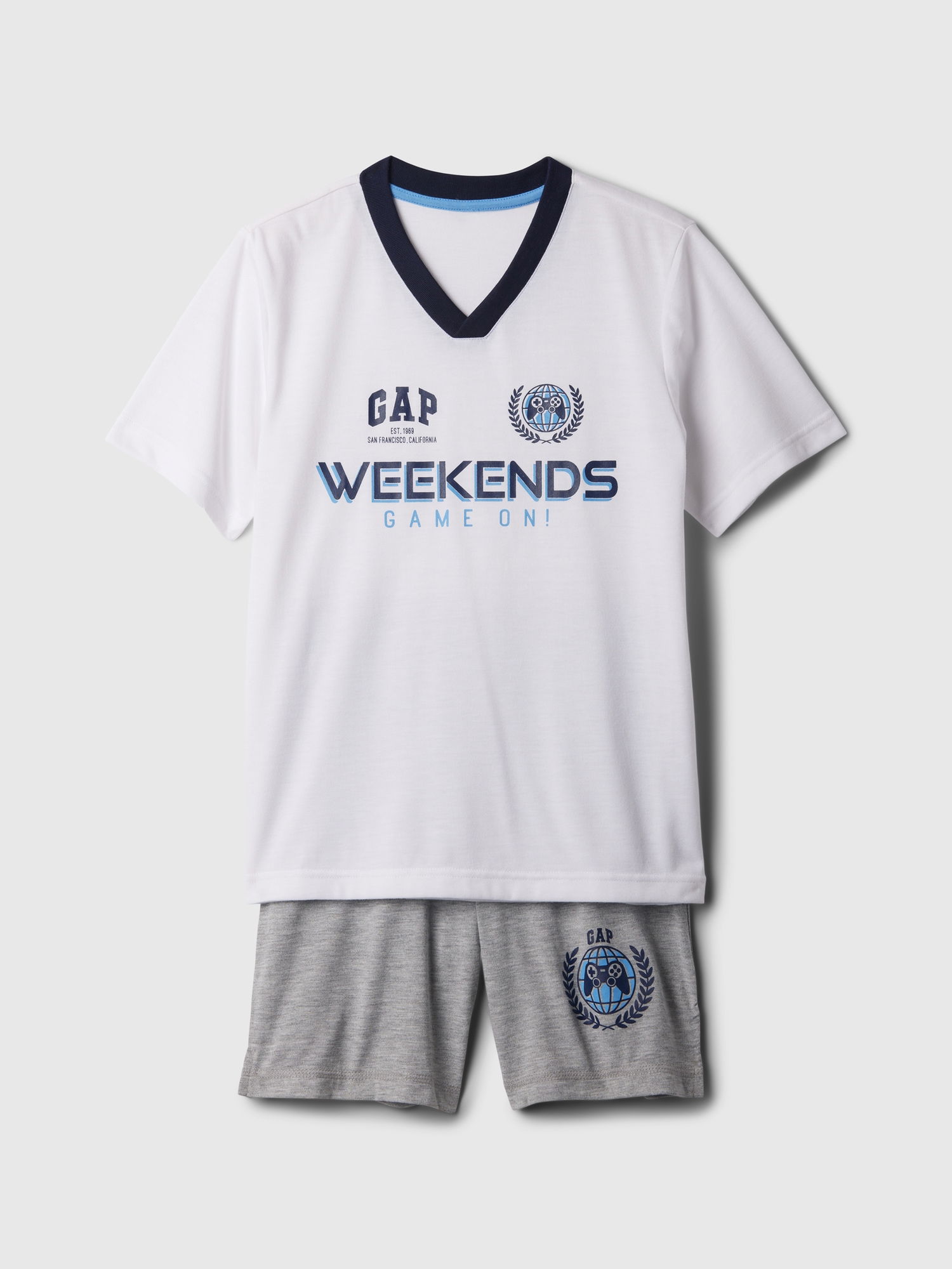 Gap Logo Geri Dönüştürülmüş Pijama Takımı product image