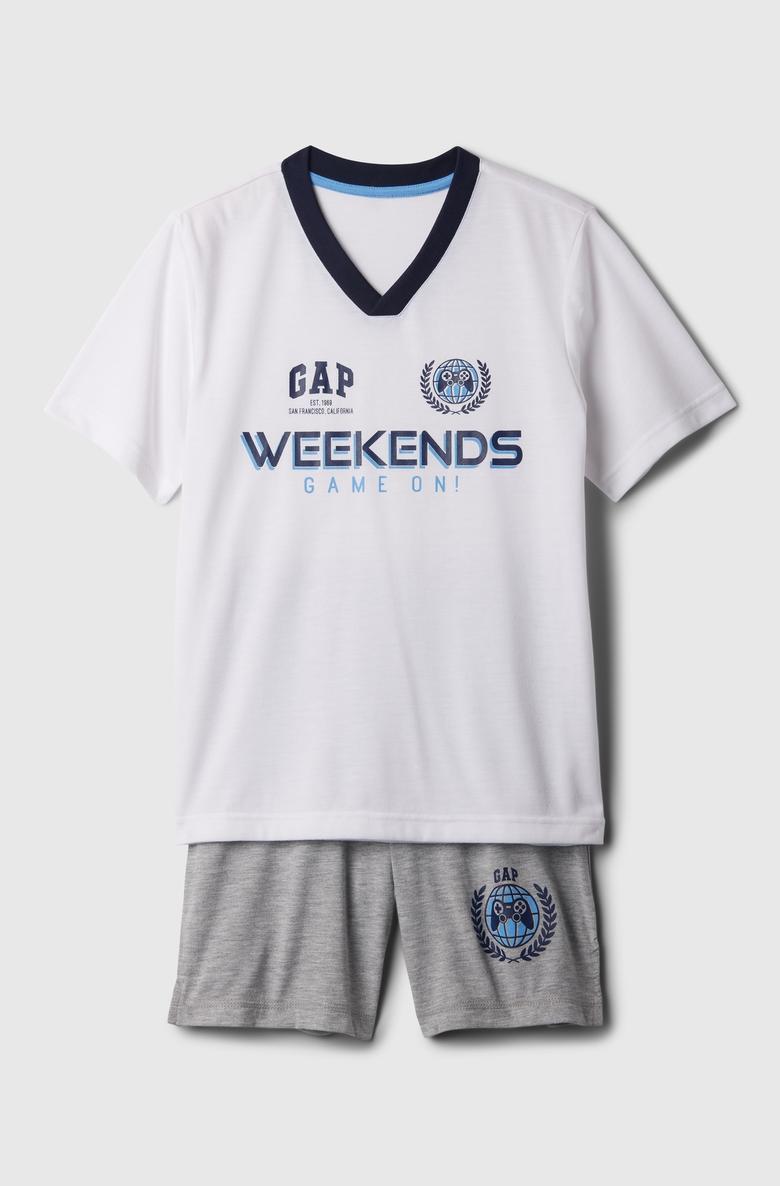 Gap Logo Geri Dönüştürülmüş Pijama Takımı