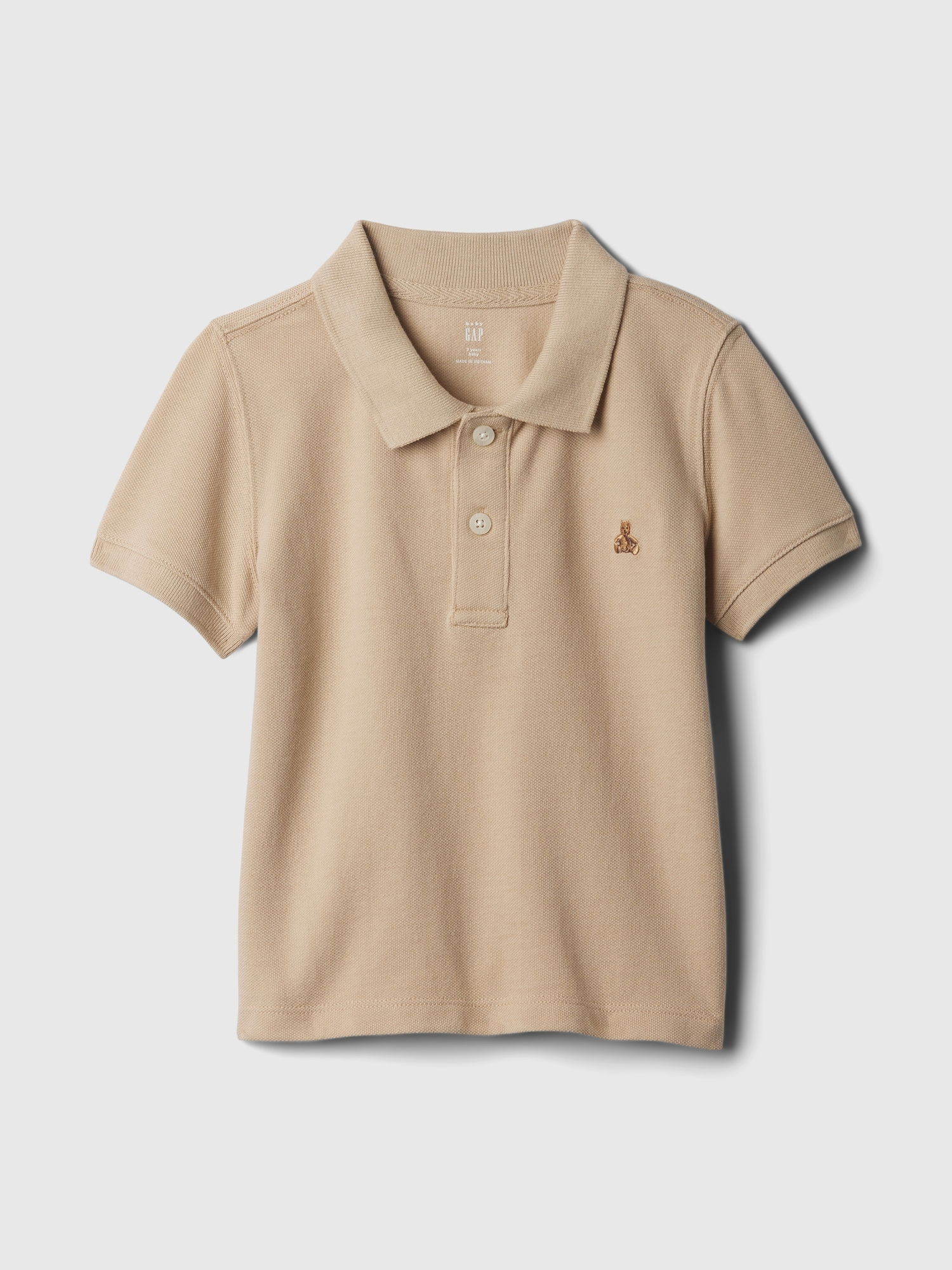 Brannan Bear İşlemeli Pique Polo Yaka T-Shirt product image