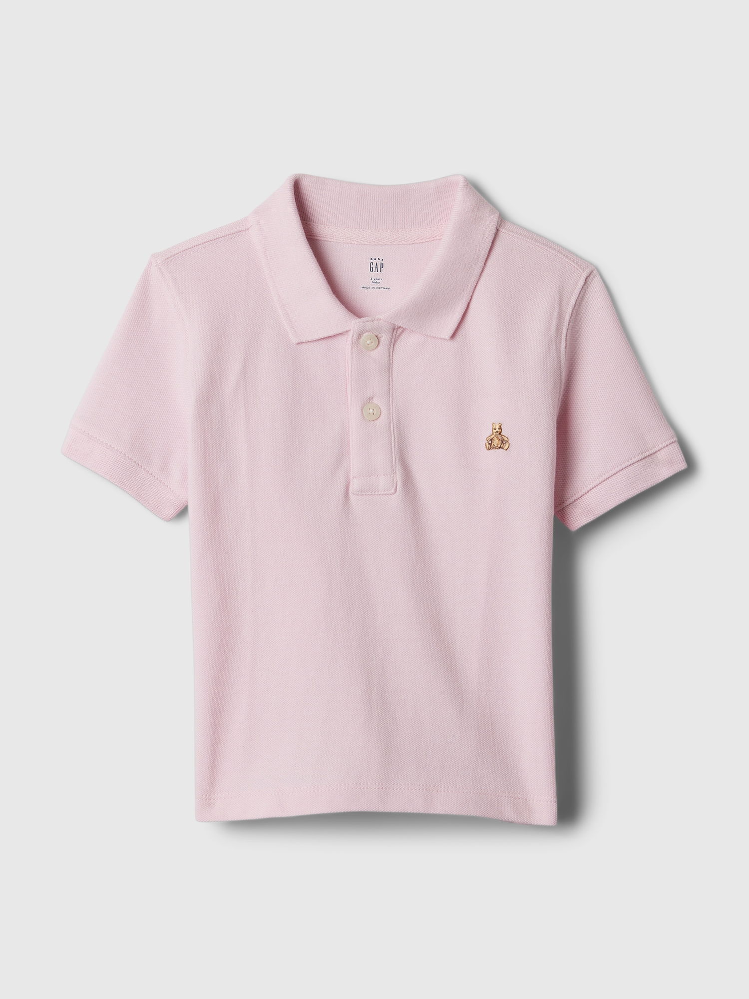 Brannan Bear İşlemeli Pique Polo Yaka T-Shirt product image