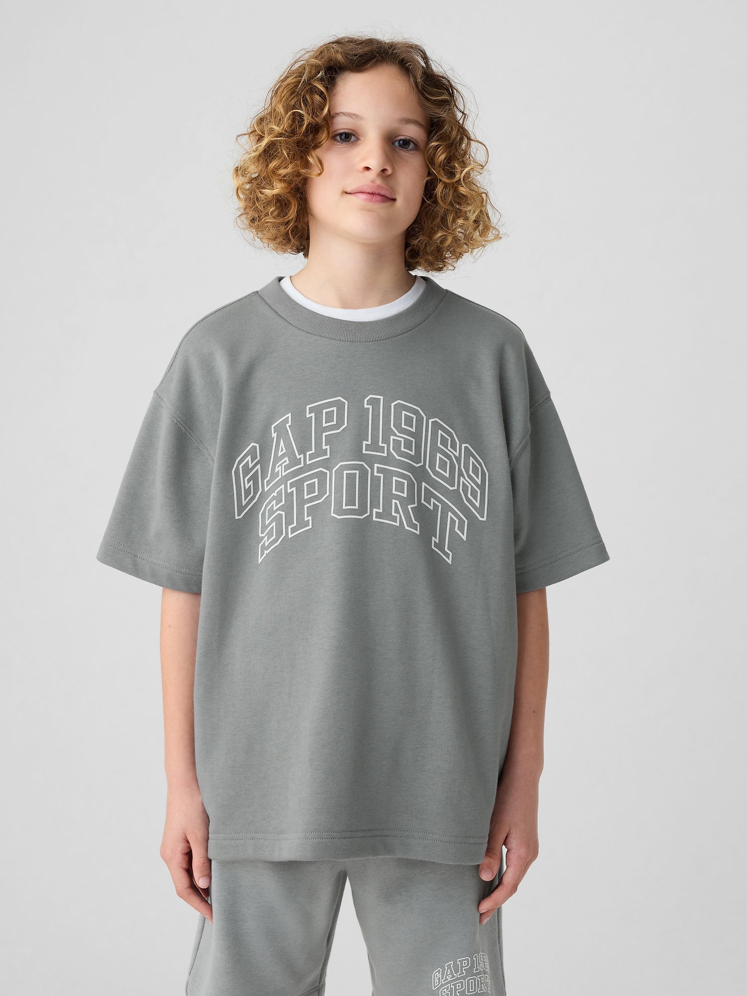 Gap Logo Grafikli Kısa Kollu Sweatshirt product image