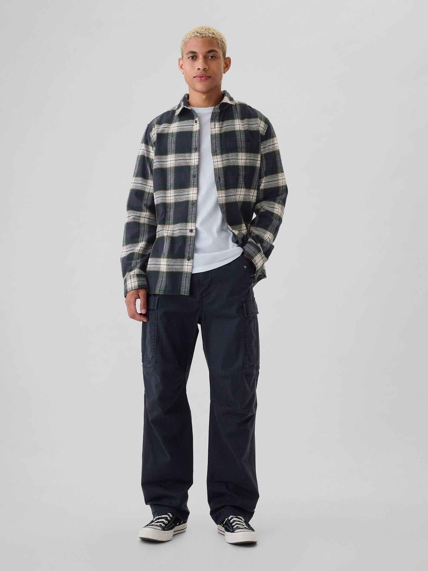 Organik Pamuk Flannel Gömlek_3