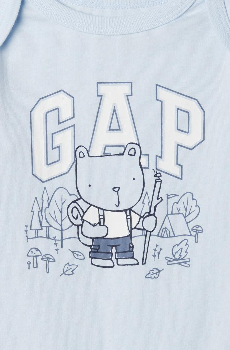  Gap Logo Brannan Bear Grafikli Bodysuit