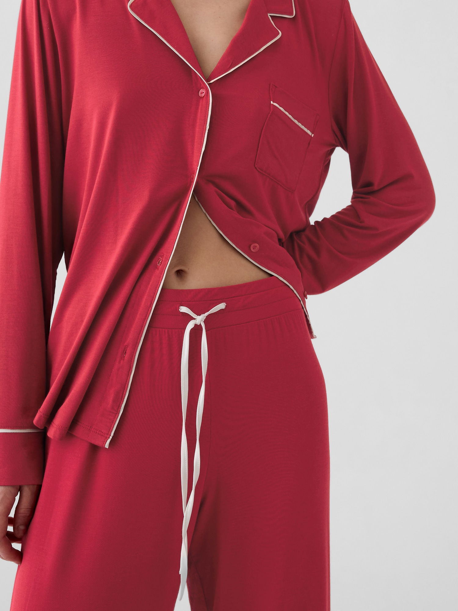Modal Karışımlı Pijama Altı_2