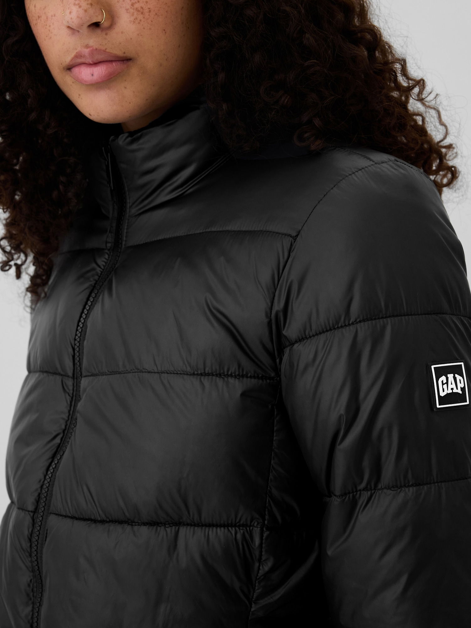 Gap Logo ColdControl Puffer Şişme Mont_2