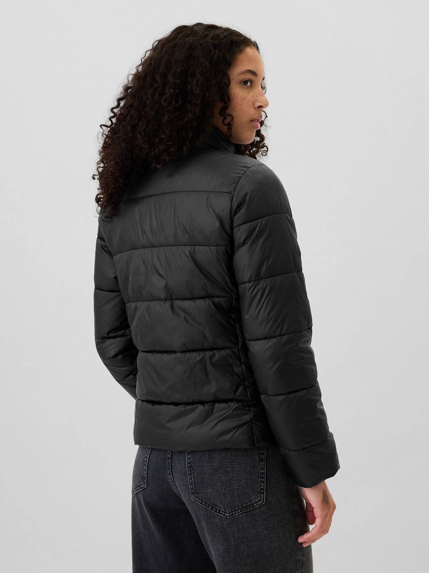 Gap Logo ColdControl Puffer Şişme Mont_4