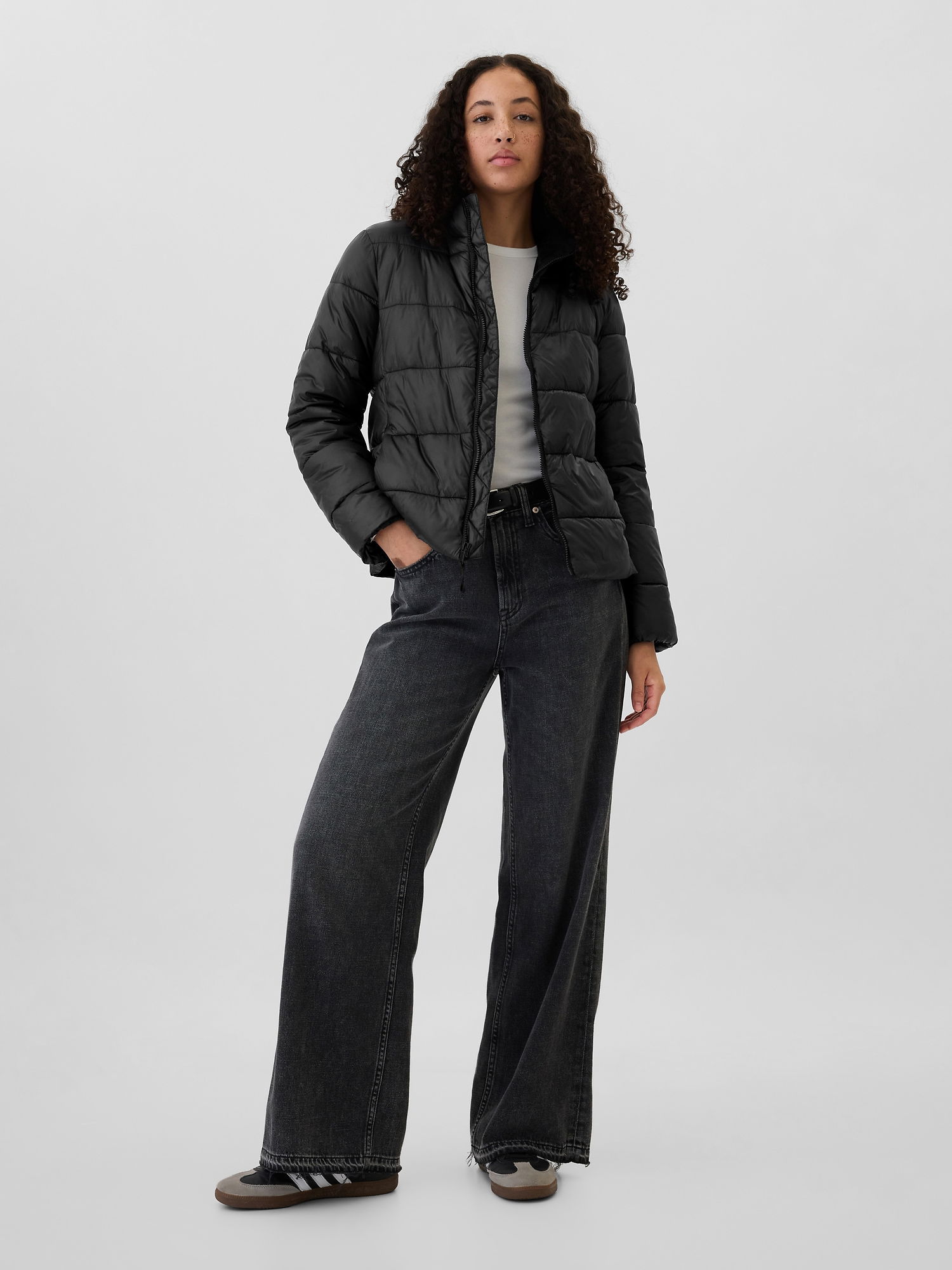 Gap Logo ColdControl Puffer Şişme Mont_3