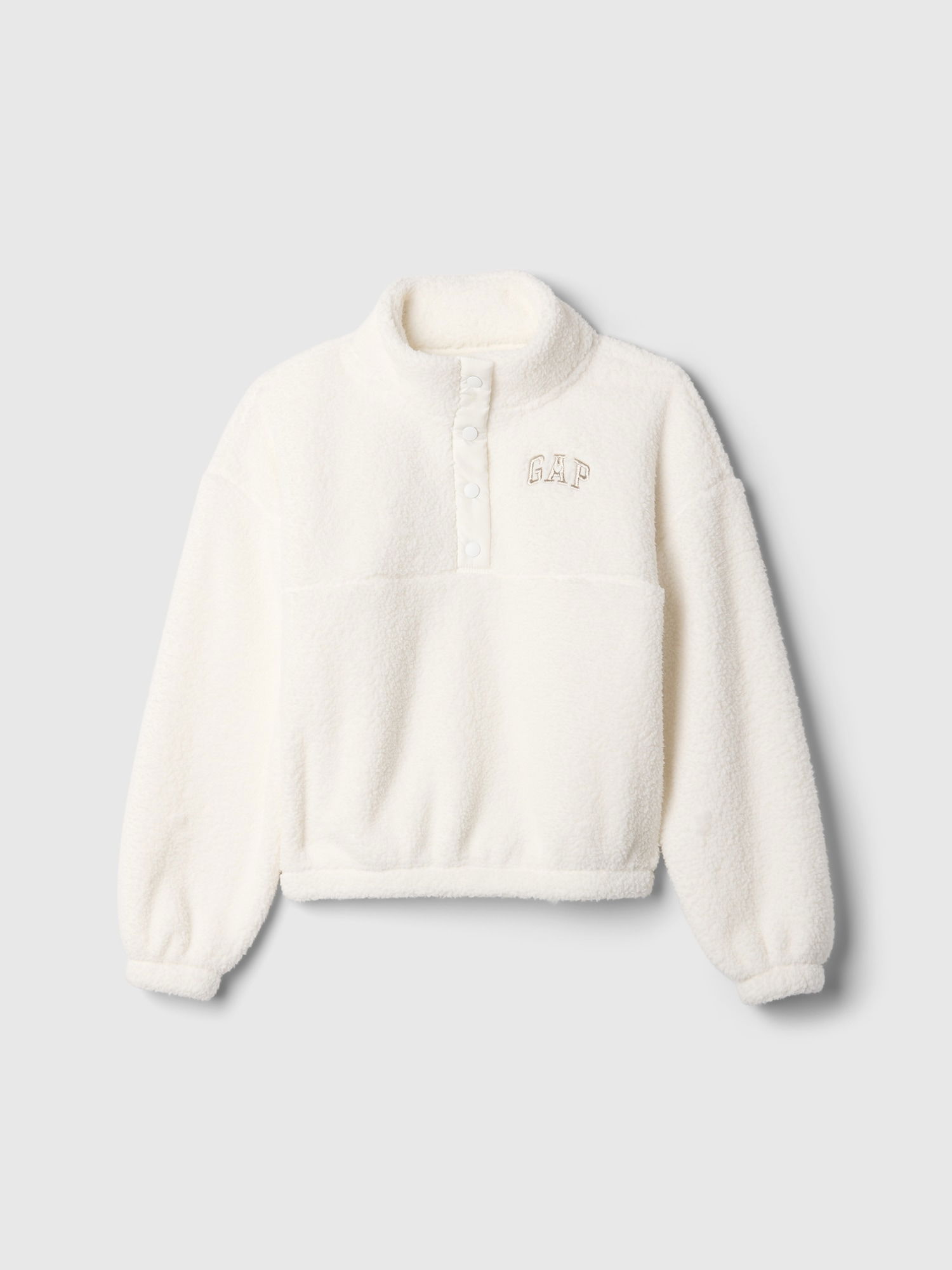 Gap Logo Relaxed Sherpa Sweatshirt product image