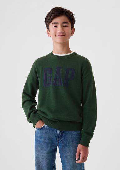 Kids Gap logo intarsia kazak