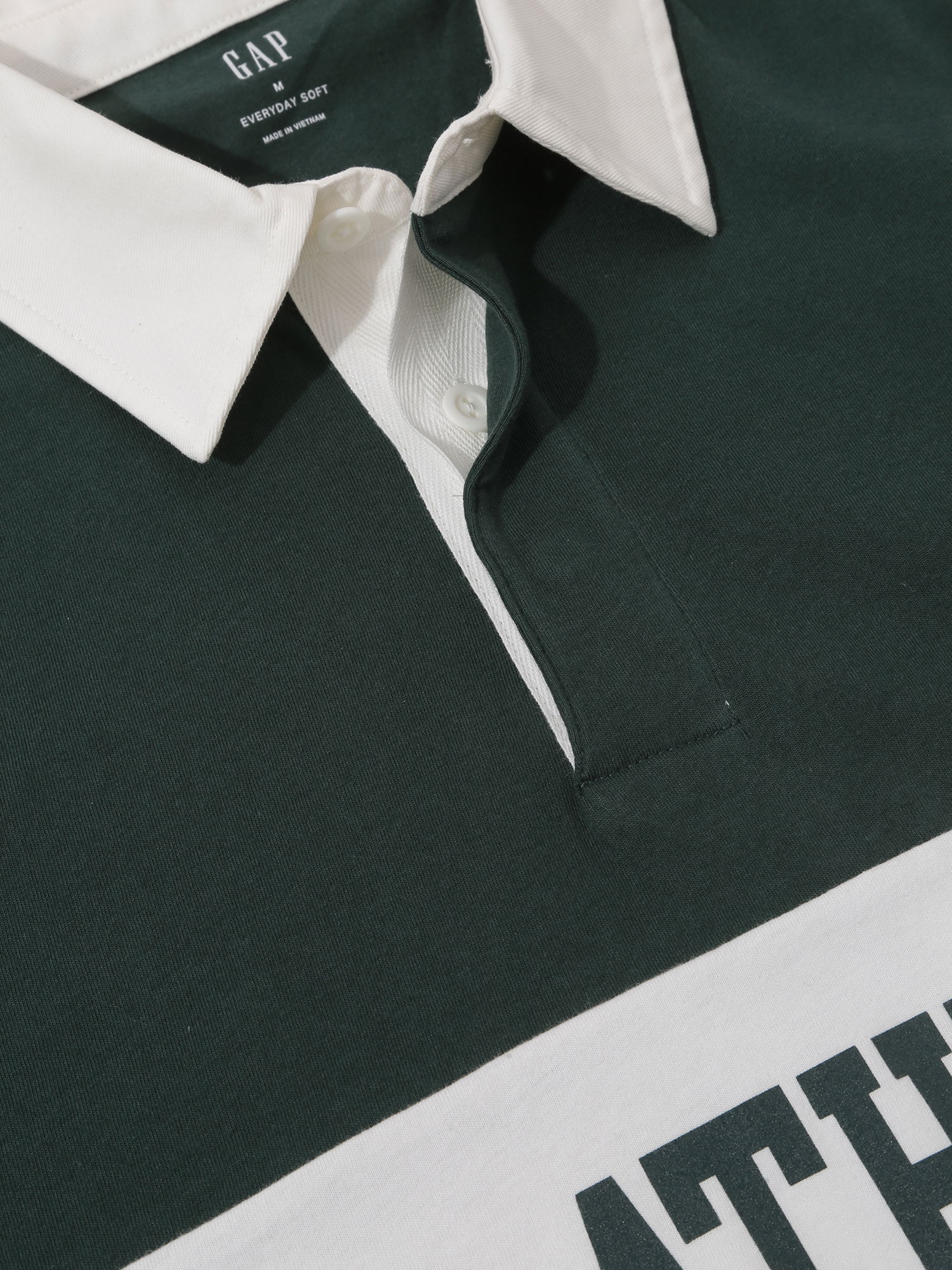 Gap Logo Polo Yaka Colorblock T-Shirt_1