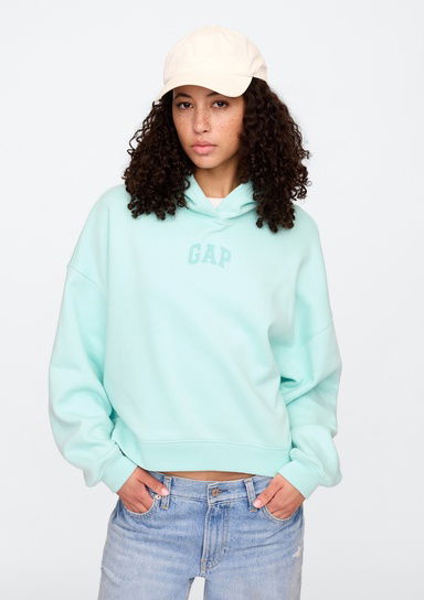 Relaxed Gap Logo Fleece Sweatshirt